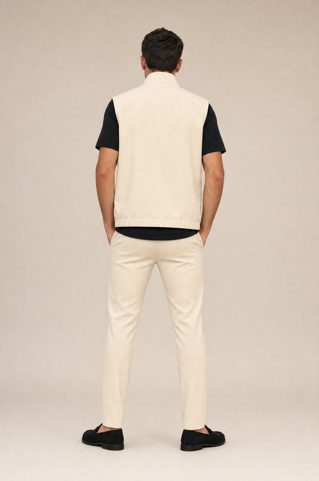 Milano Reverso Set Crema & Nero back