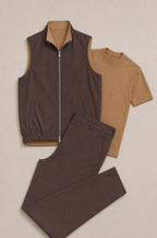 Milano Reverso Set Marrone & Cammello flat-lay