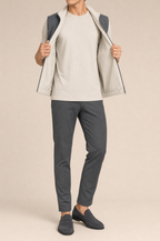 Milano Reverso Set Antracite & Pietra front