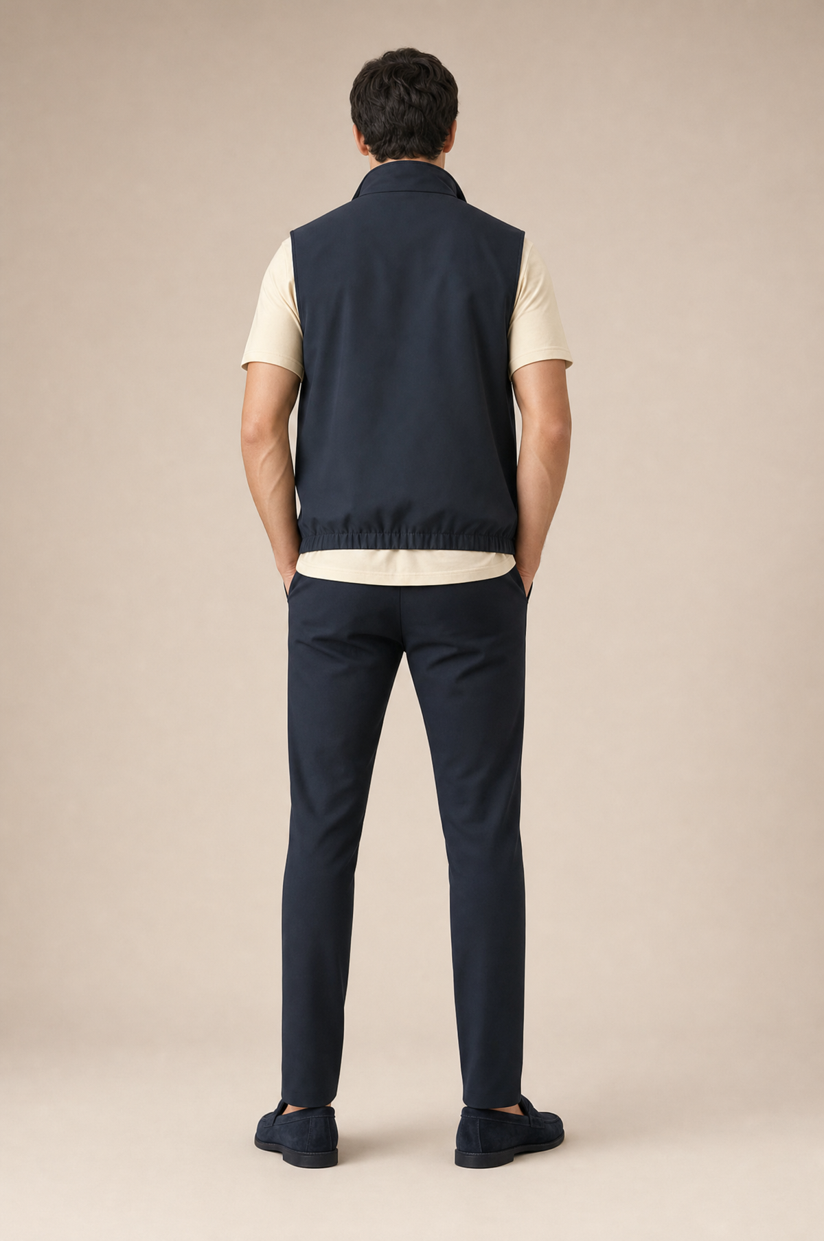 Milano Reverso Set Blu & Crema back