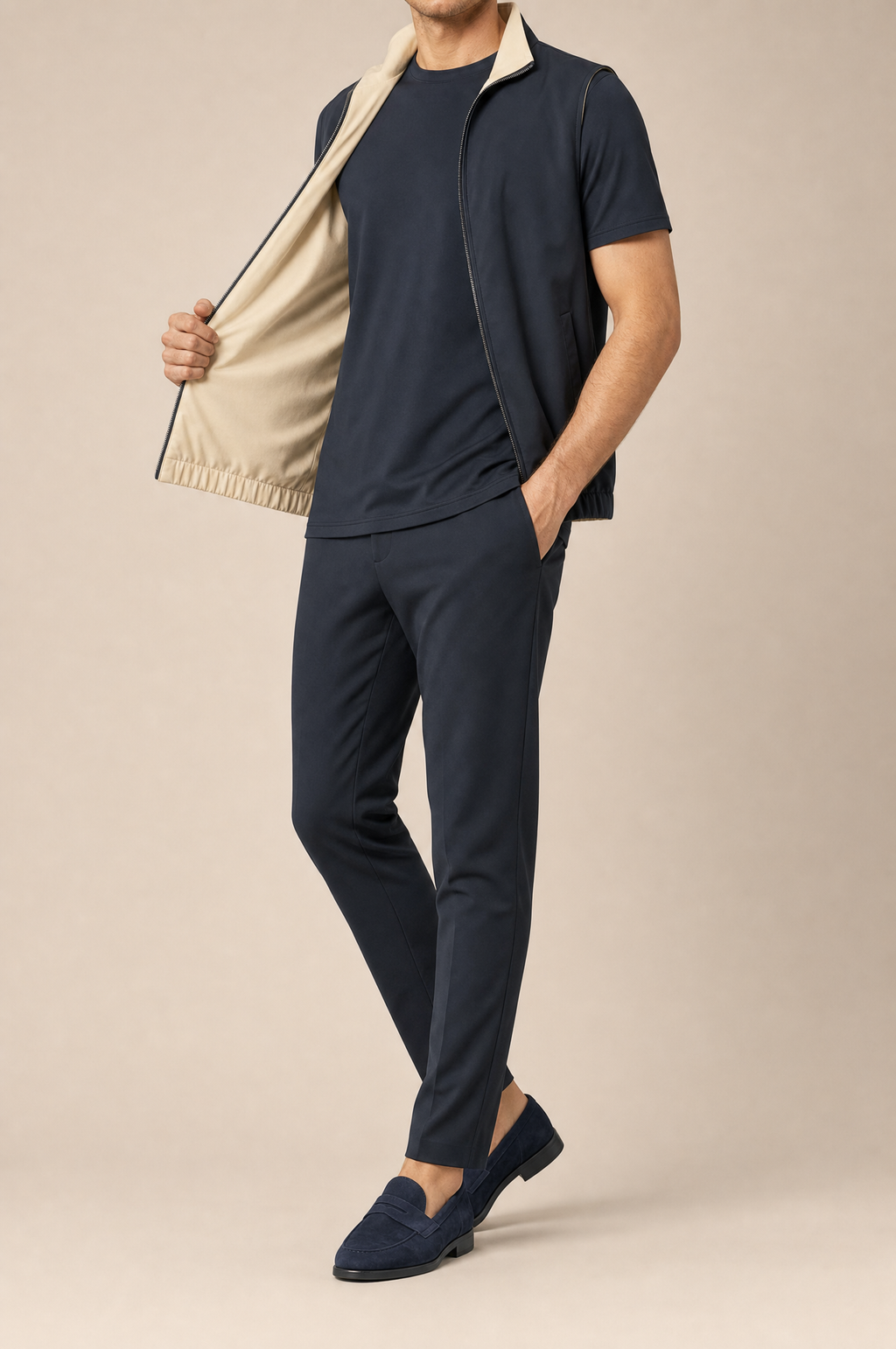 Milano Reverso Set Total Blu front