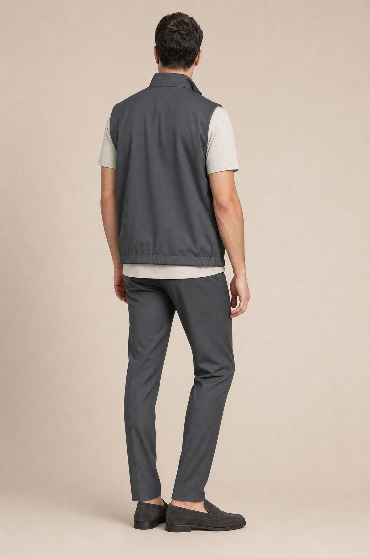 Milano Reverso Set Antracite & Pietra back