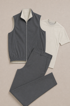 Milano Reverso Set Antracite & Pietra flat-lay