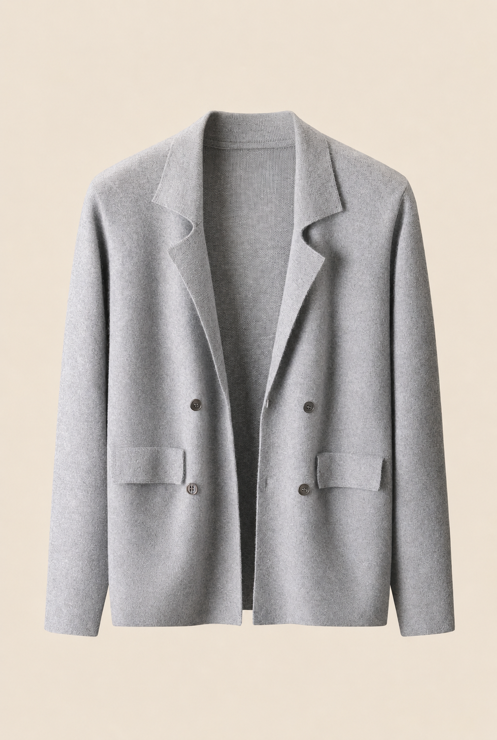 MILANO CASHMERE TORINO BLAZER - PERLA