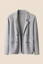 MILANO CASHMERE TORINO BLAZER - PERLA