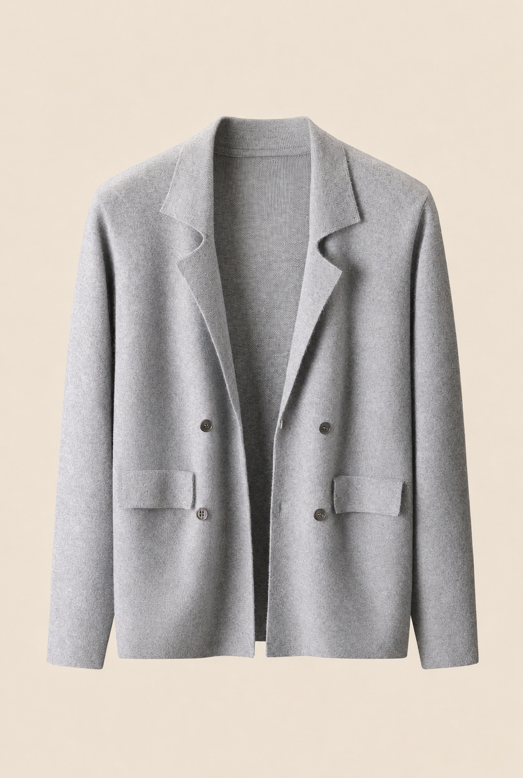 MILANO CASHMERE TORINO BLAZER - PERLA