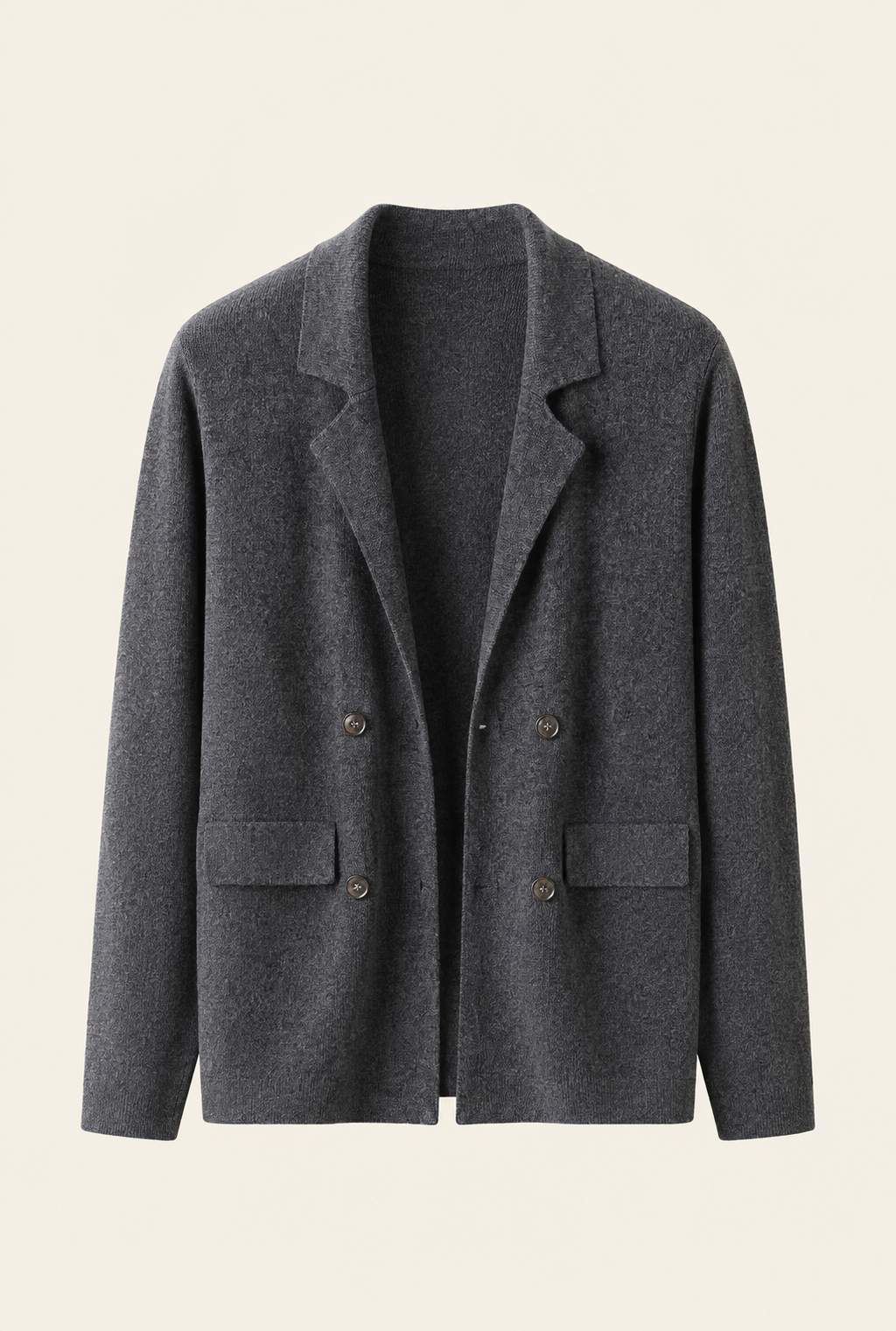 MILANO CASHMERE TORINO BLAZER - GRAFITE