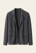 MILANO CASHMERE TORINO BLAZER - GRAFITE