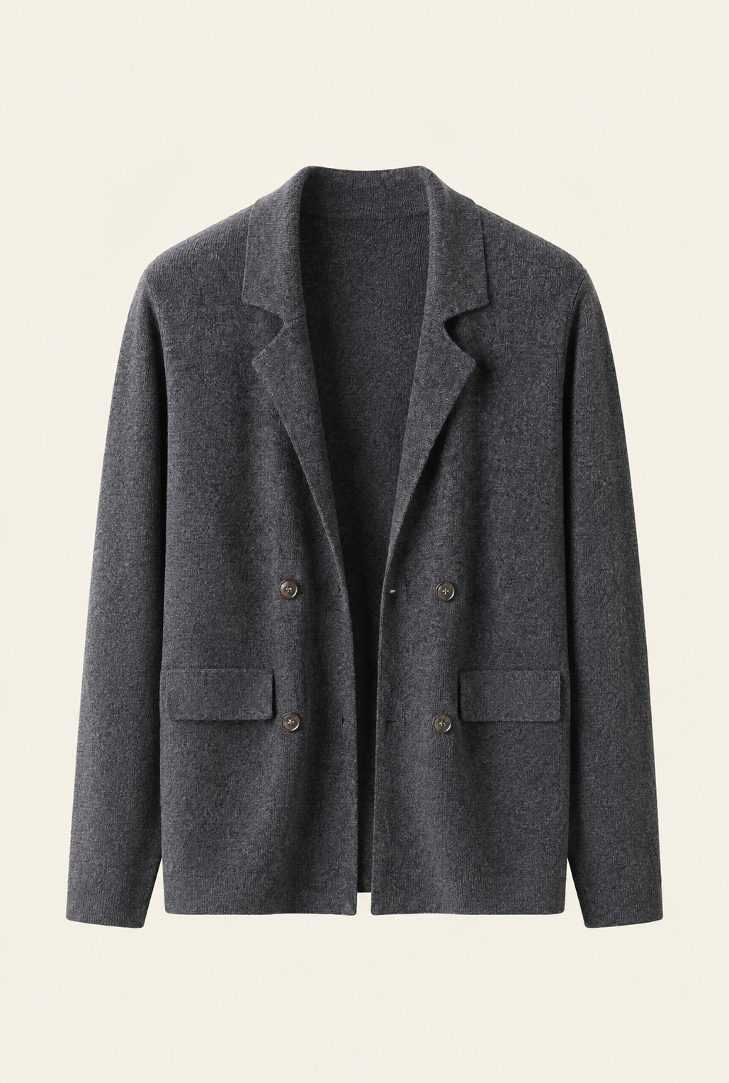 MILANO CASHMERE TORINO BLAZER - GRAFITE