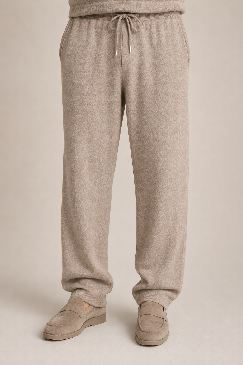 MILANO CASHMERE COMO PANT - BEIGE