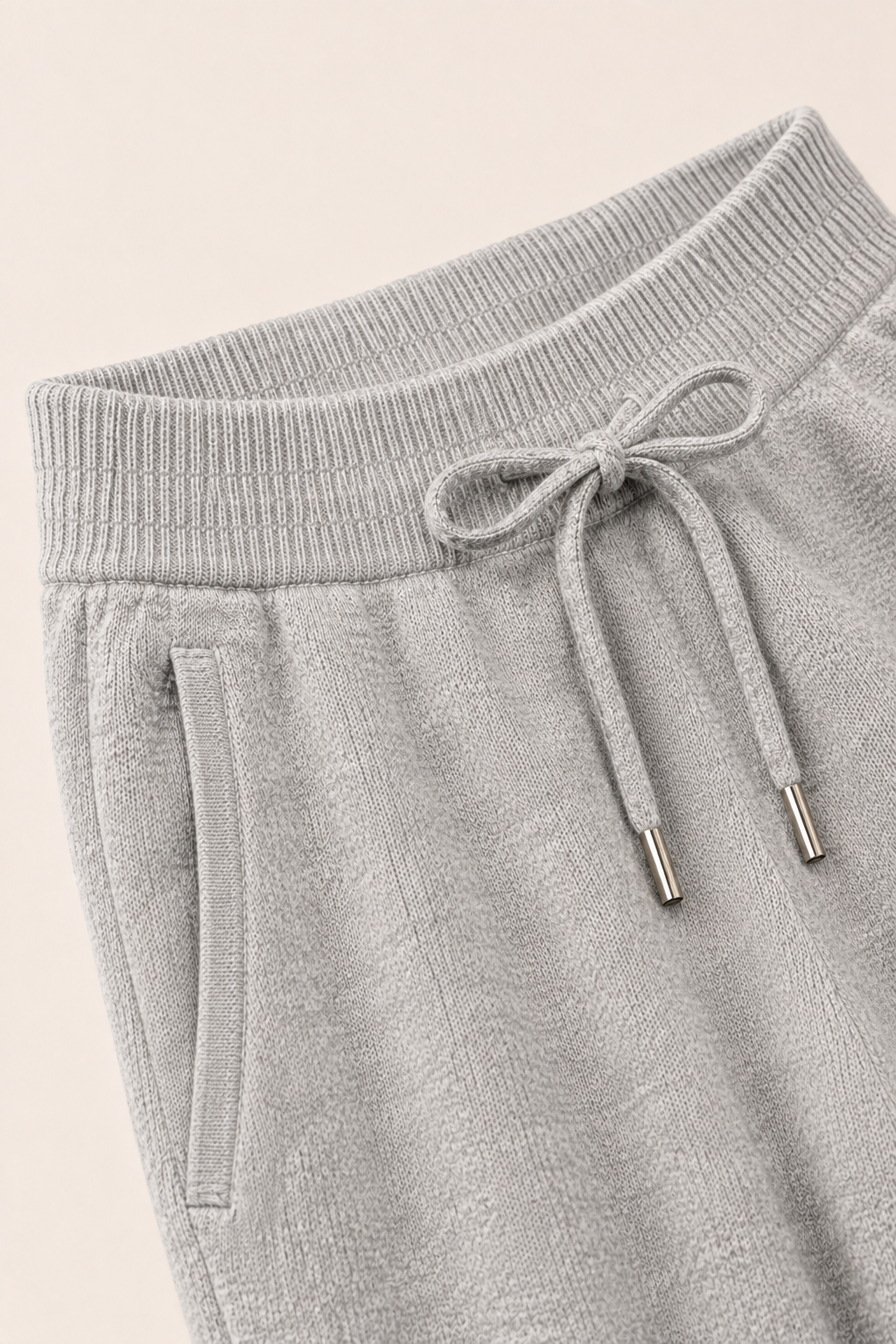 MILANO CASHMERE COMO PANT - LIGHT GREY