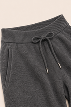 MILANO CASHMERE COMO PANT - DARK GREY