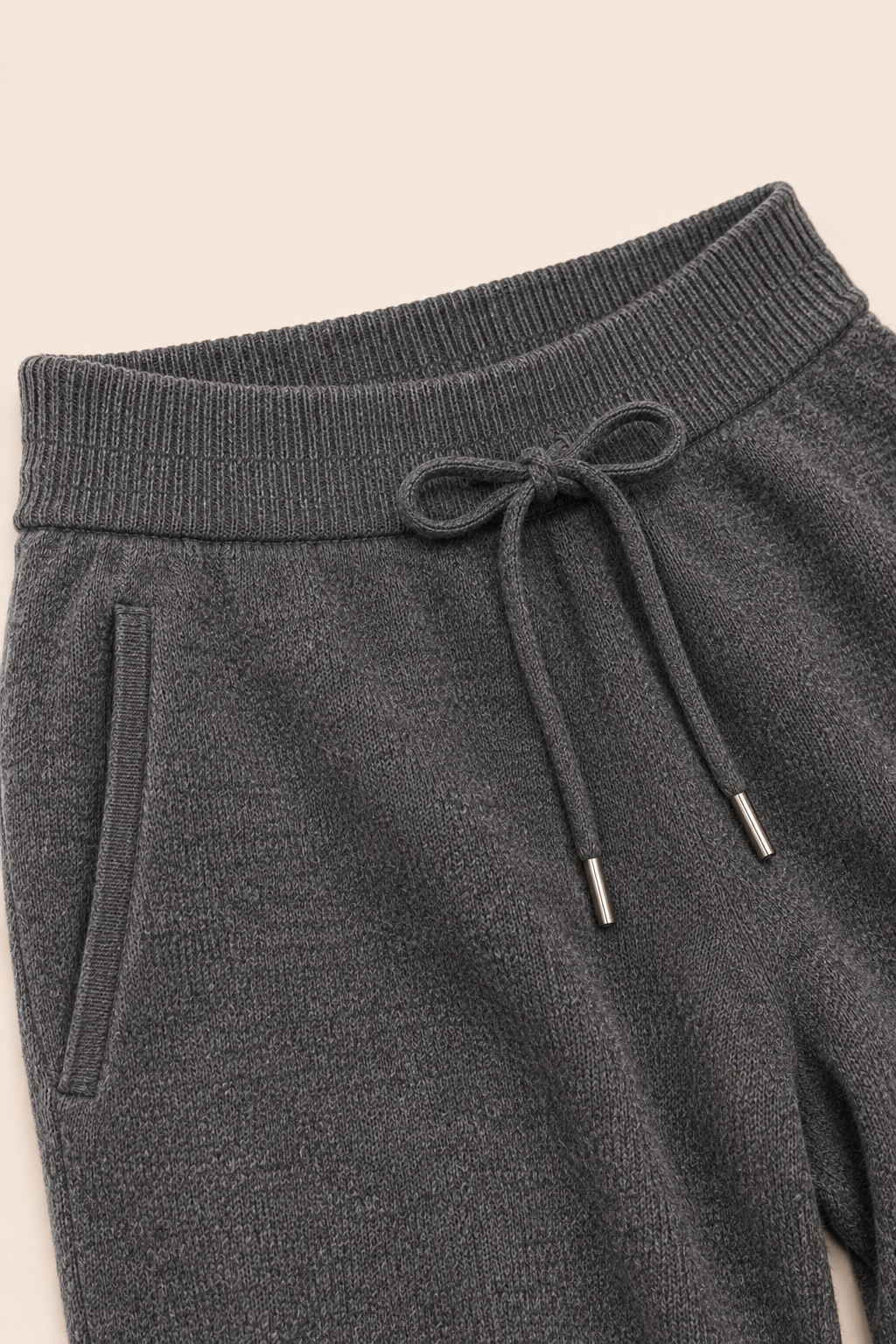 MILANO CASHMERE COMO PANT - DARK GREY