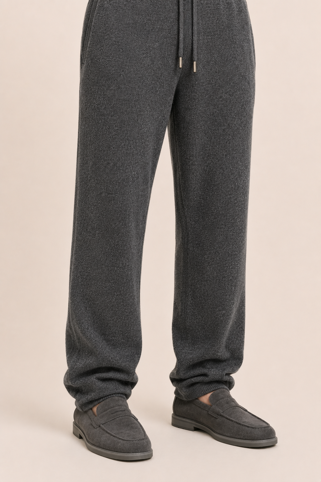 MILANO CASHMERE COMO PANT - DARK GREY