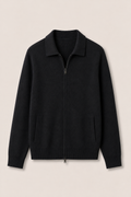 MILANO CASHMERE VERONA CARDIGAN - BLACK