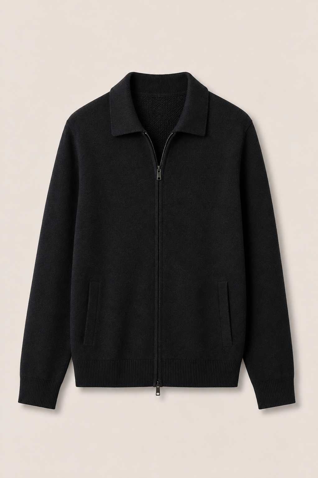 MILANO CASHMERE VERONA CARDIGAN - BLACK