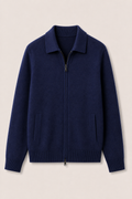 MILANO CASHMERE VERONA CARDIGAN - NAVY