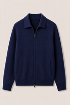 MILANO CASHMERE VERONA CARDIGAN - NAVY