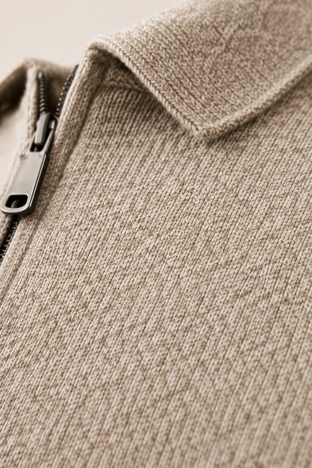 MILANO CASHMERE VERONA CARDIGAN - BEIGE
