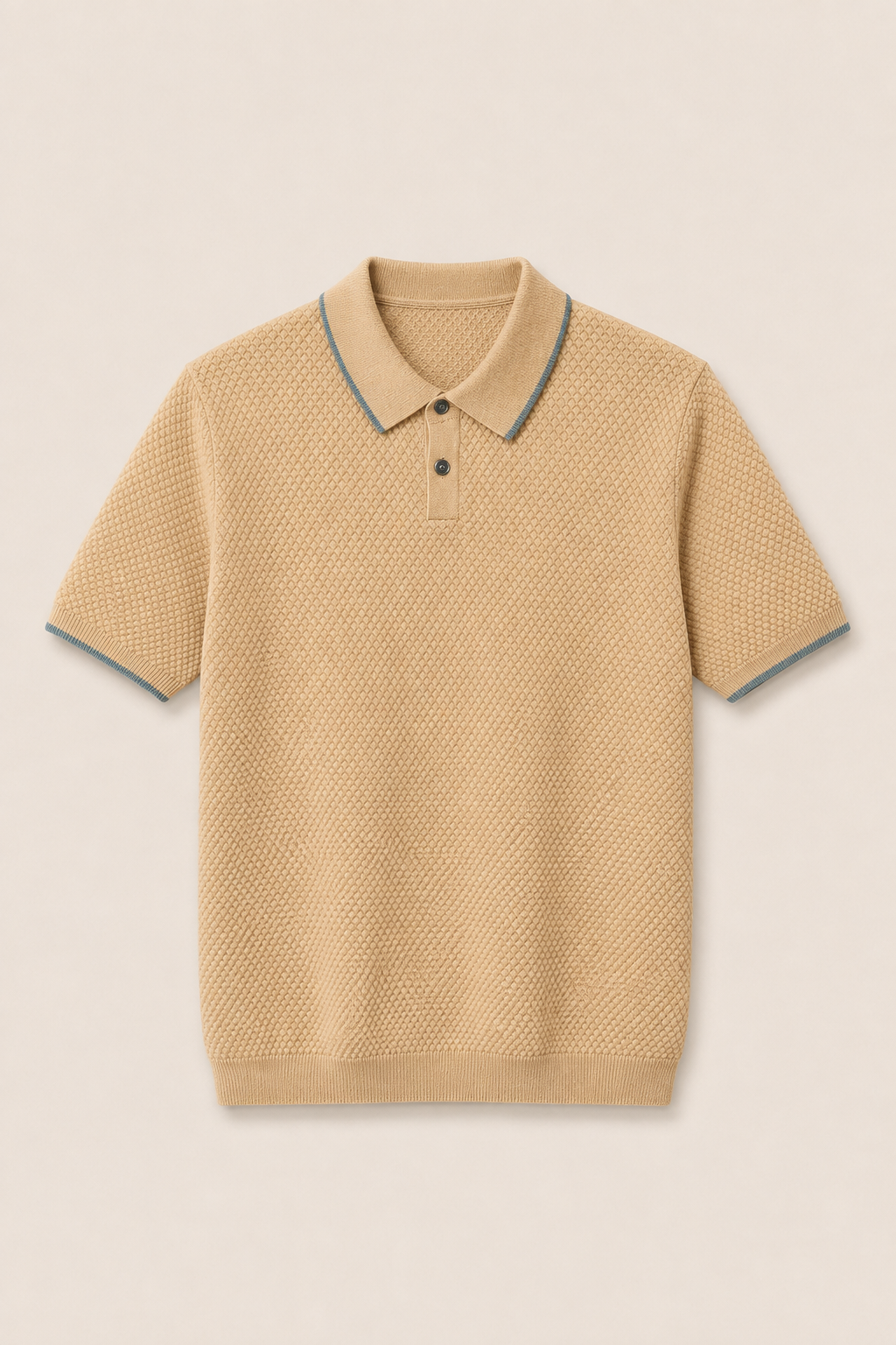 MILANO CASHMERE SORRENTO POLO - CAMMELLO