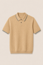 MILANO CASHMERE SORRENTO POLO - CAMMELLO