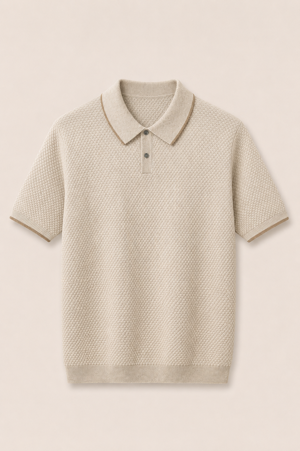 MILANO CASHMERE SORRENTO POLO - AVORIO