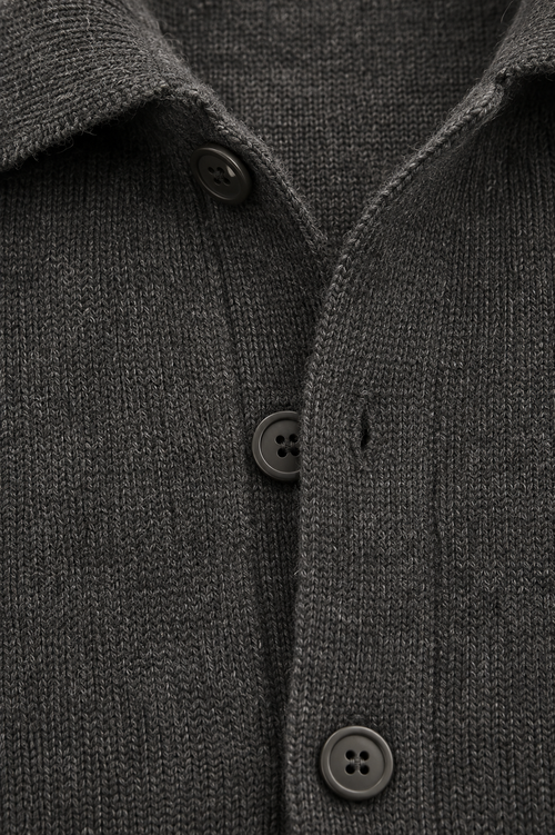 MILANO CASHMERE HEMD – GRAFITE