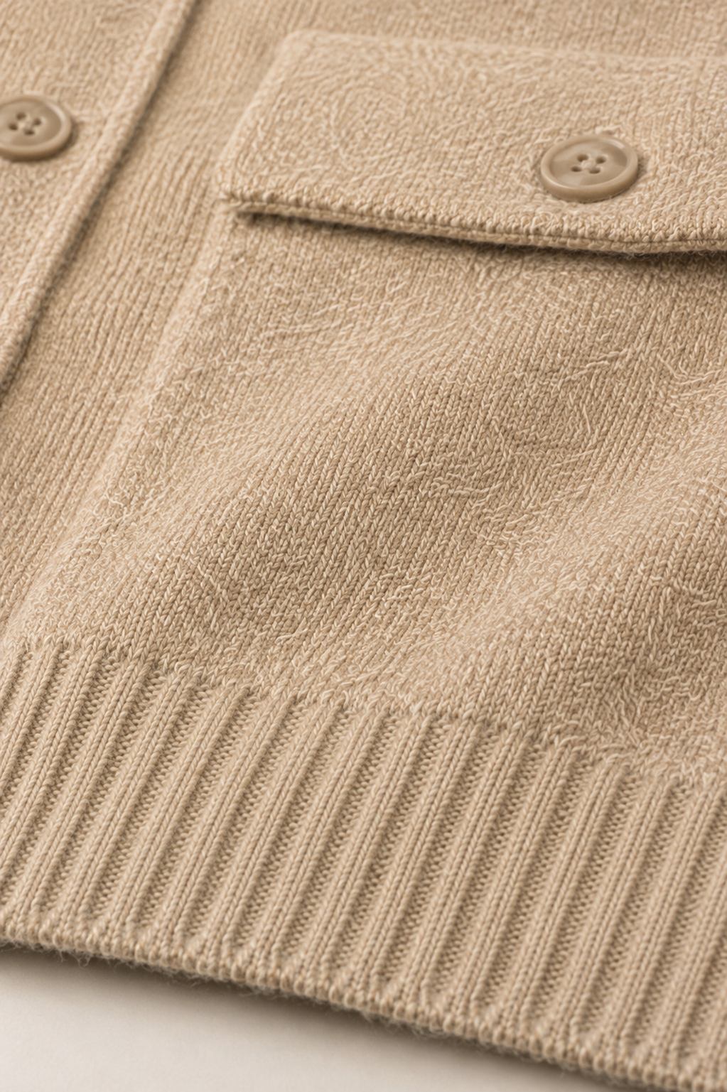 MILANO CASHMERE CAMICIA - SABBIA