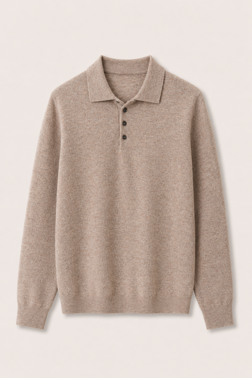 MILANO CASHMERE CORTINA POLO - TAUPE