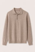 MILANO CASHMERE CORTINA POLO - TAUPE