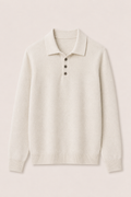 MILANO CASHMERE CORTINA POLO - OFF WHITE