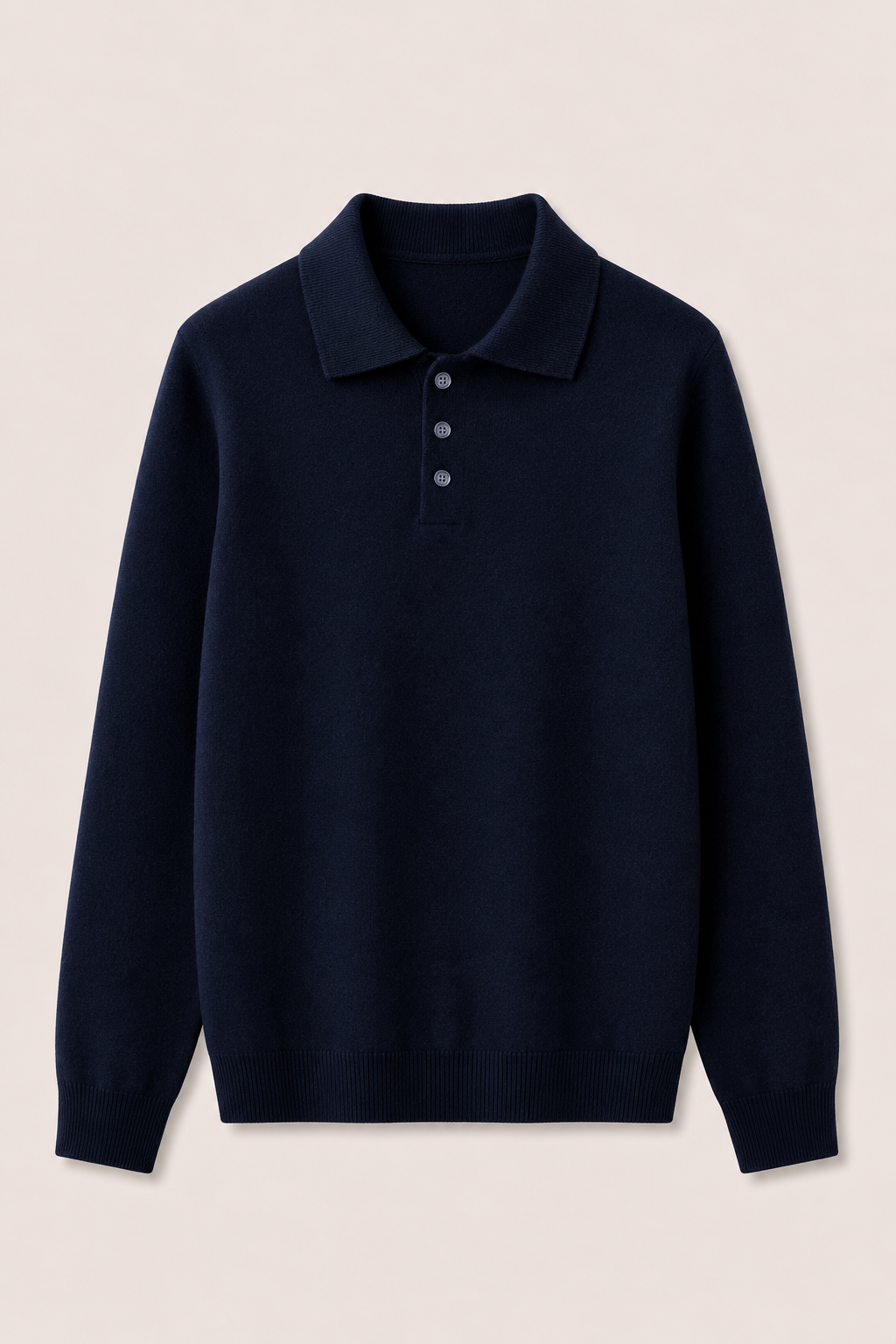 MILANO CASHMERE CORTINA POLO - NAVY