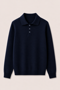 MILANO CASHMERE CORTINA POLO - NAVY