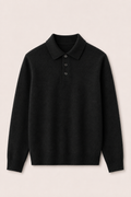 MILANO CASHMERE CORTINA POLO - BLACK