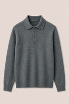 MILANO CASHMERE CORTINA POLO - GREY