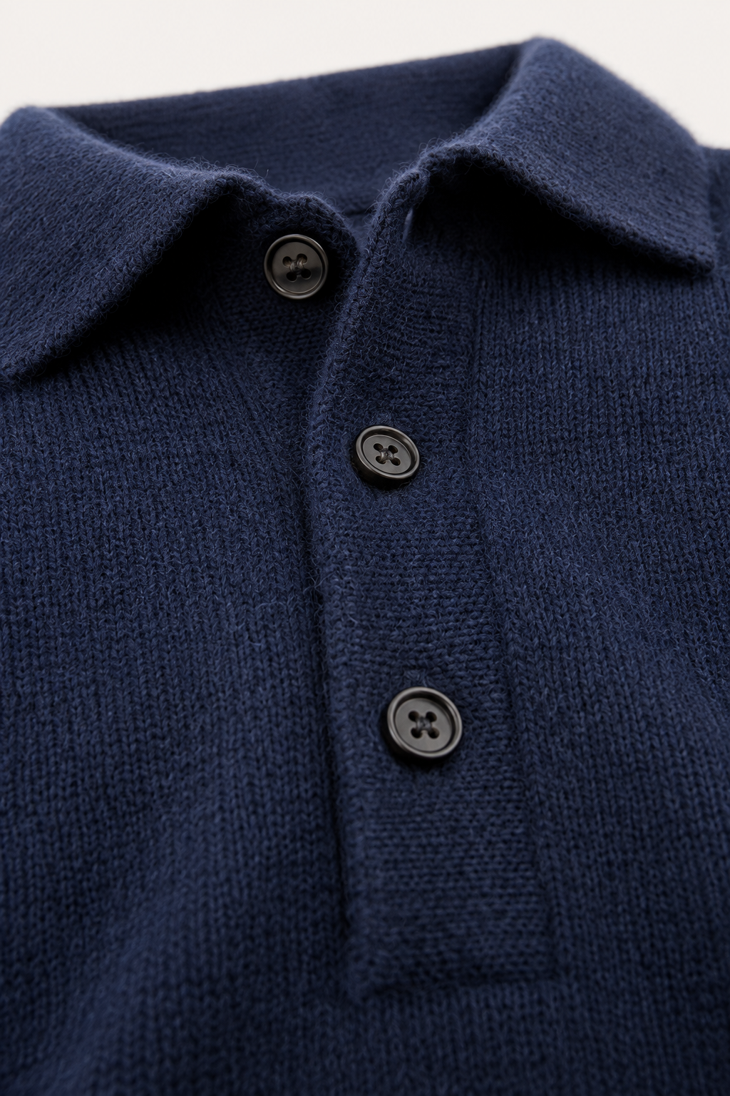 MILANO CASHMERE CORTINA POLO - NAVY