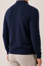MILANO CASHMERE CORTINA POLO - NAVY