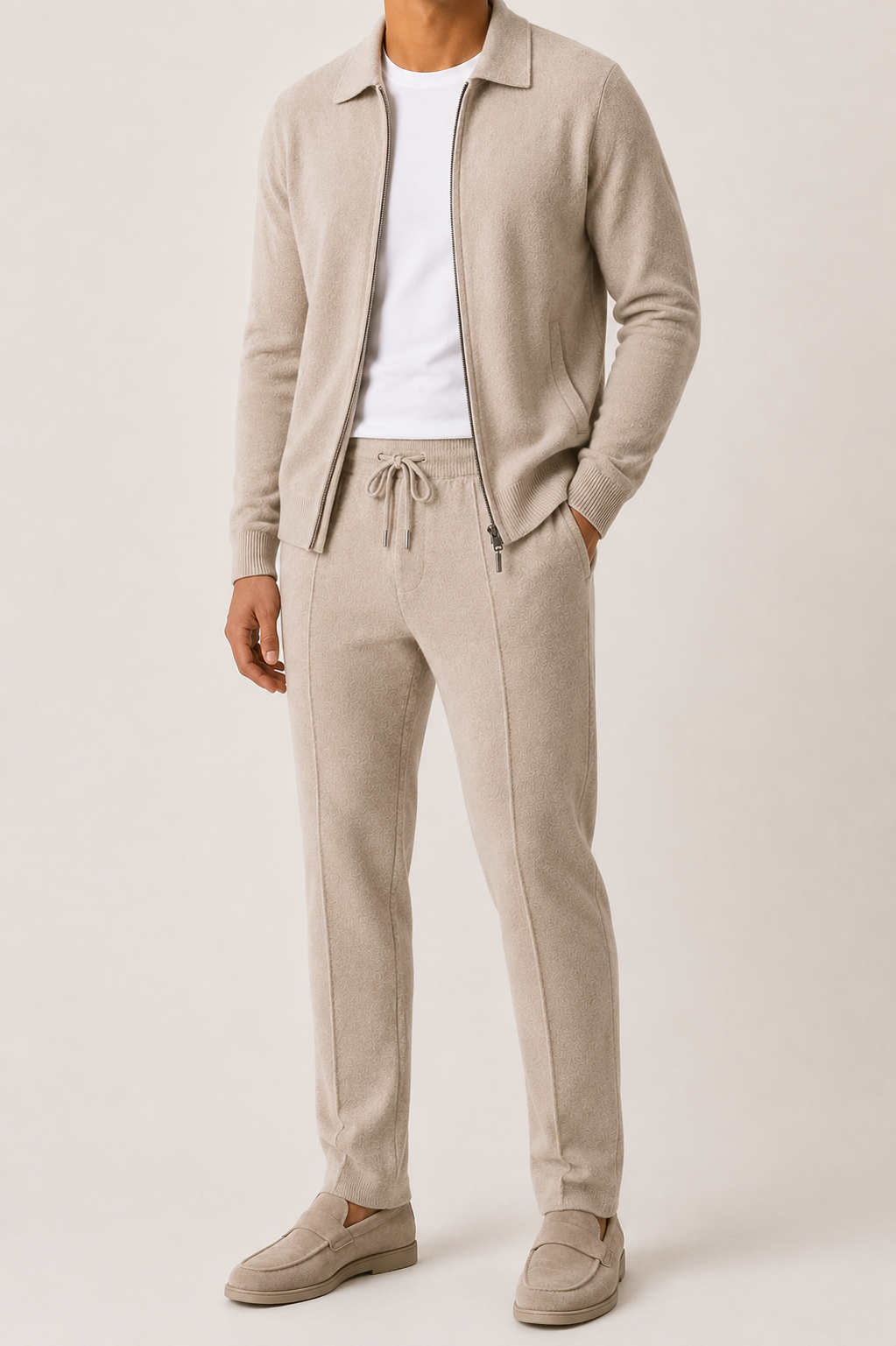 MILANO CASHMERE LUSSO SET - BEIGE
