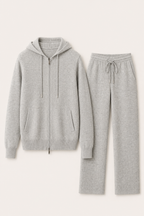 MILANO CASHMERE MORBIDO RELAXED SET - GREY