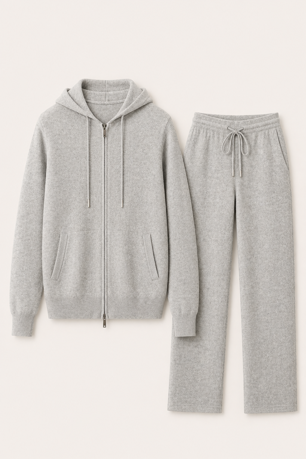 MILANO CASHMERE MORBIDO RELAXED SET - GREY