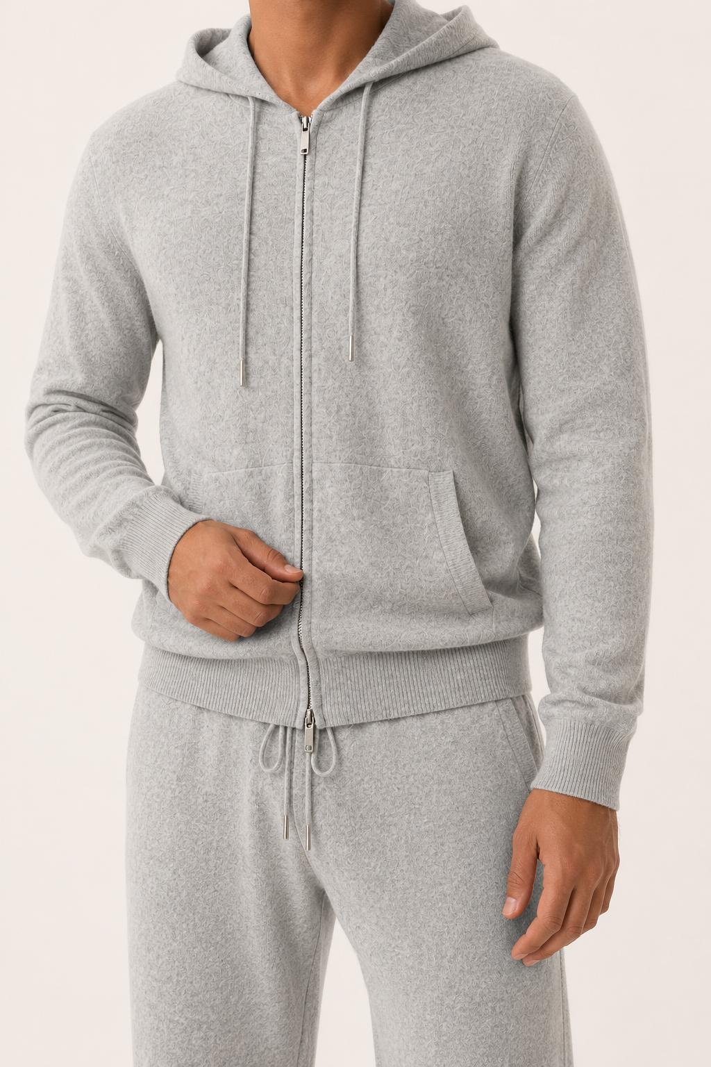 MILANO CASHMERE MORBIDO RELAXED SET - GREY