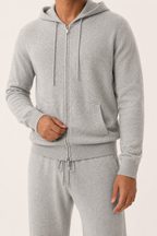 MILANO CASHMERE MORBIDO RELAXED SET - GREY