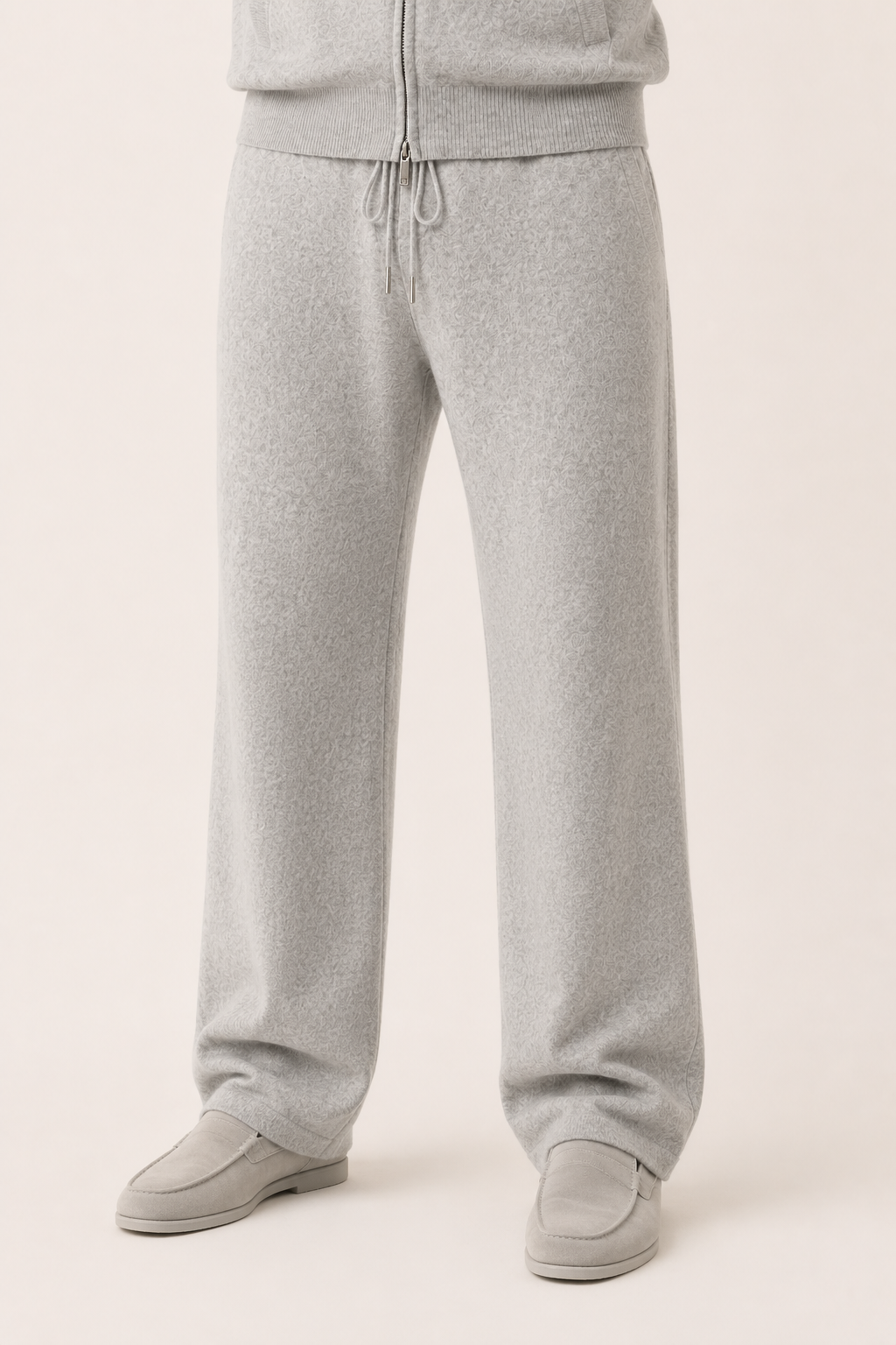MILANO CASHMERE MORBIDO RELAXED SET - GREY