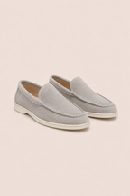 MOCASSINS EN DAIM MILANO - PERLA