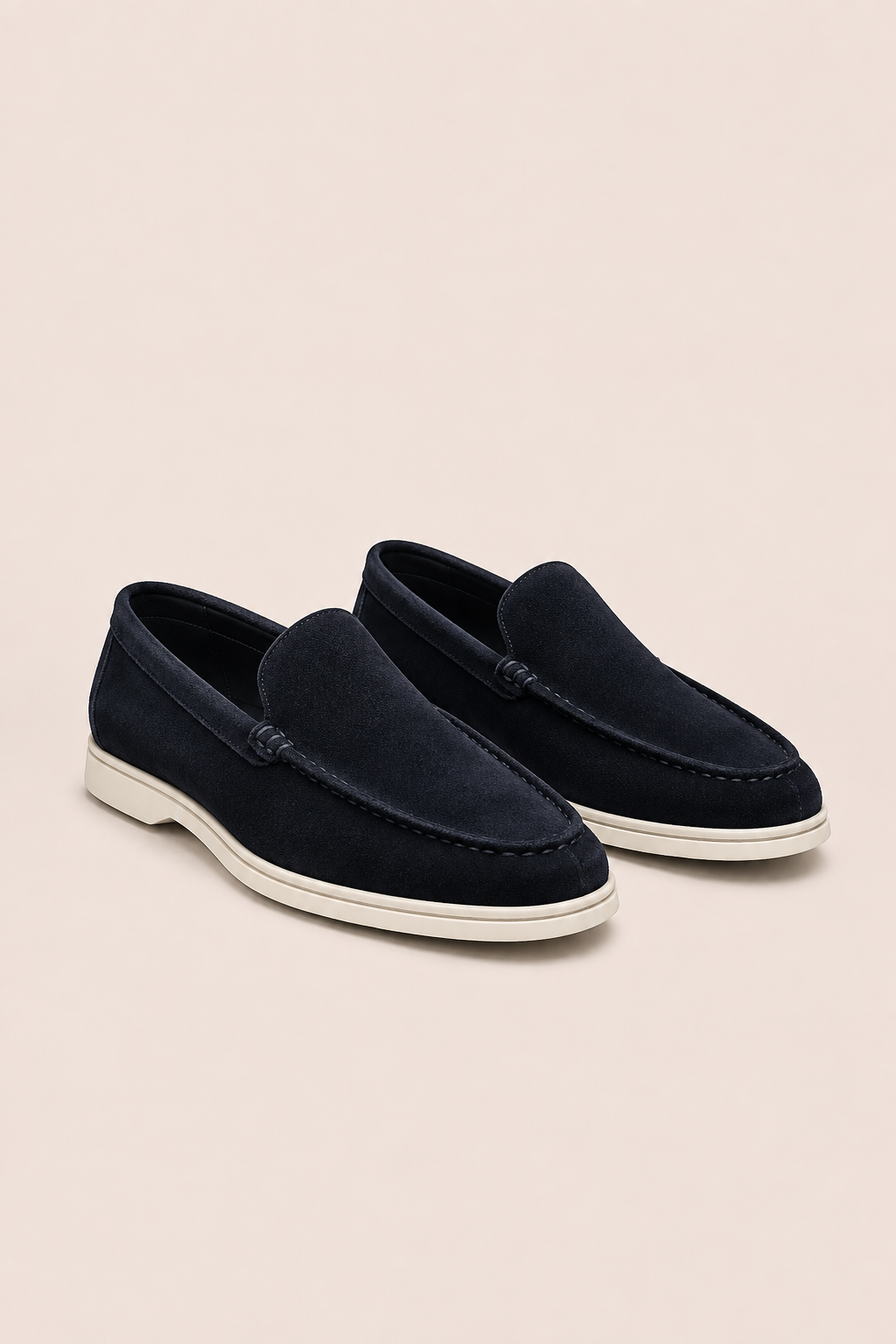 MILANO SUEDE LOAFER - NAVY