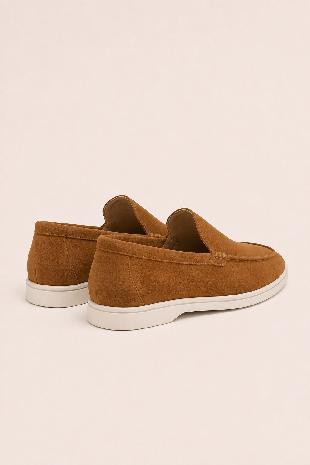 MILANO SUEDE LOAFER - TABACCO