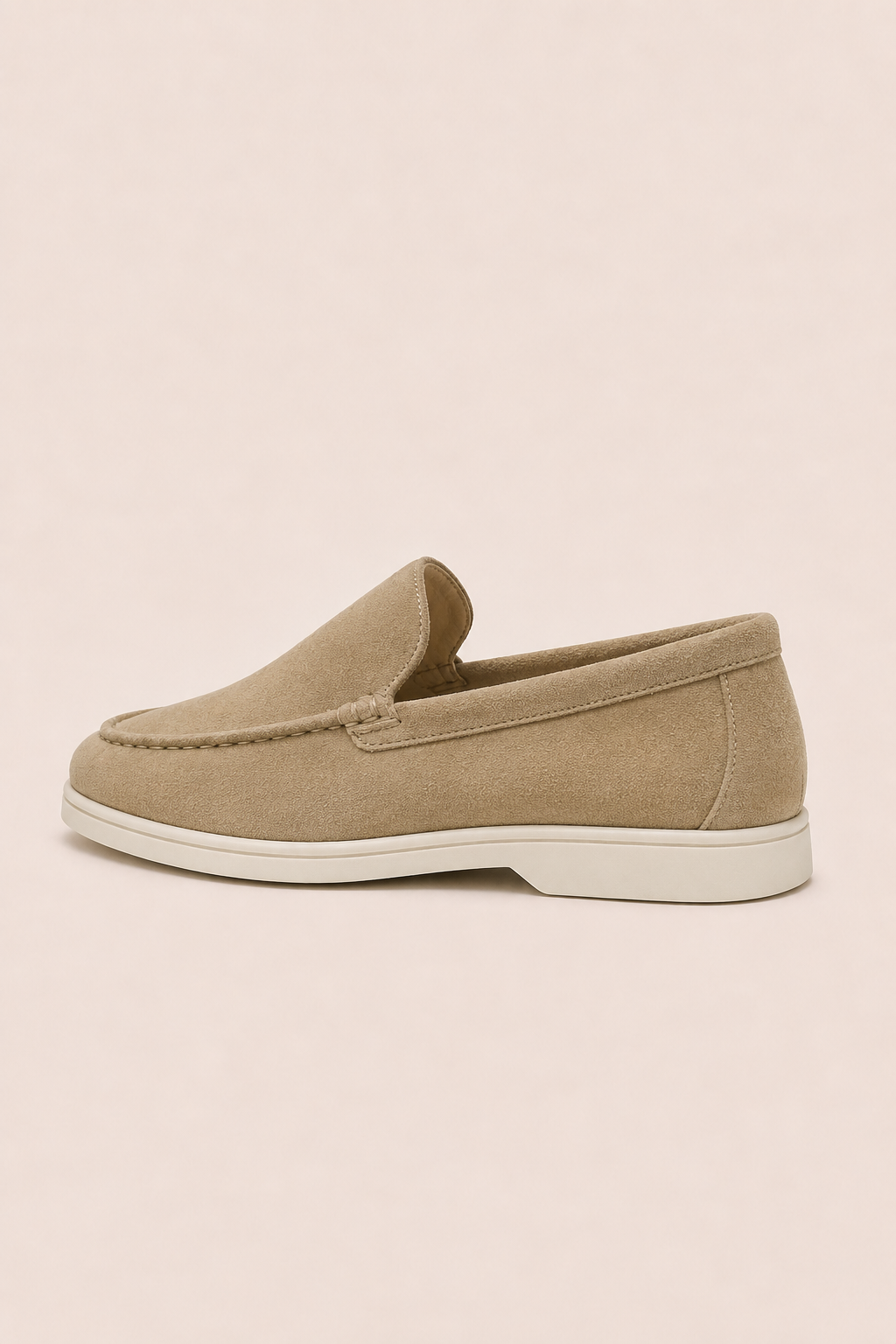 MILANO SUEDE LOAFER - SABBIA