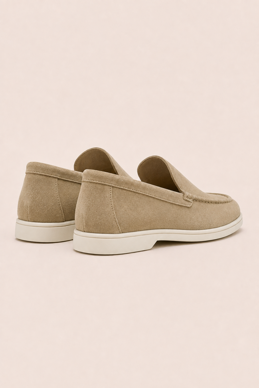 MILANO-LOAFER AUS WILDLEDER – SABBIA