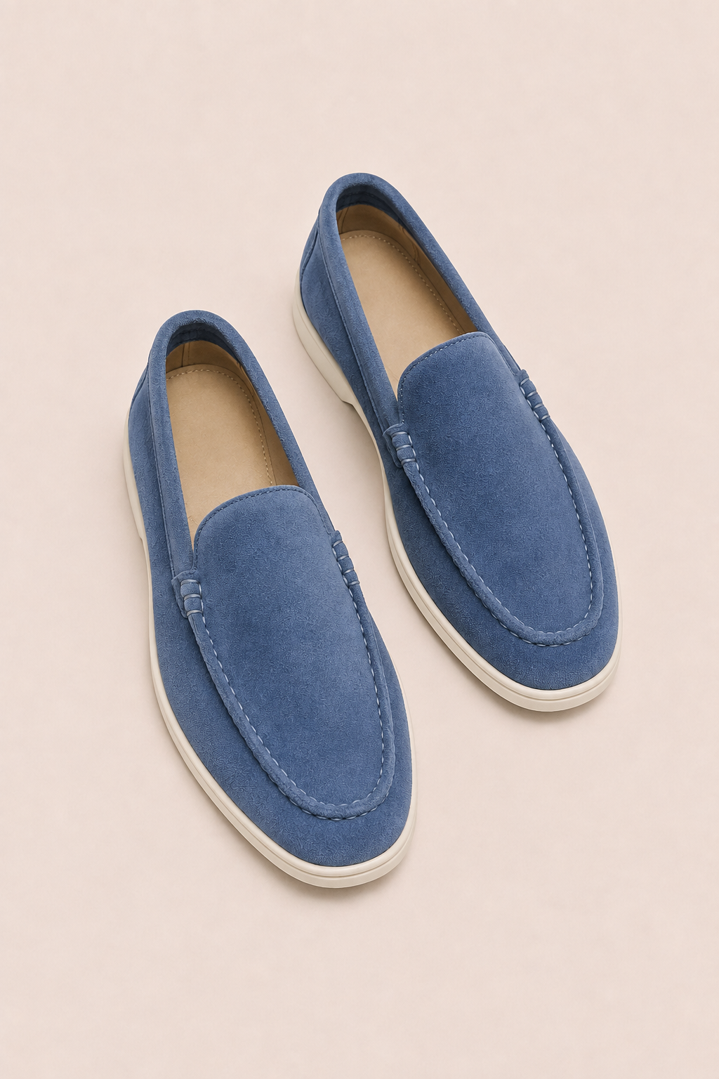 MILANO SUEDE LOAFER - AVIO