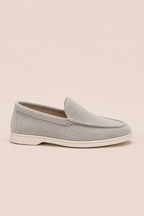 MOCASSINS EN DAIM MILANO - PERLA